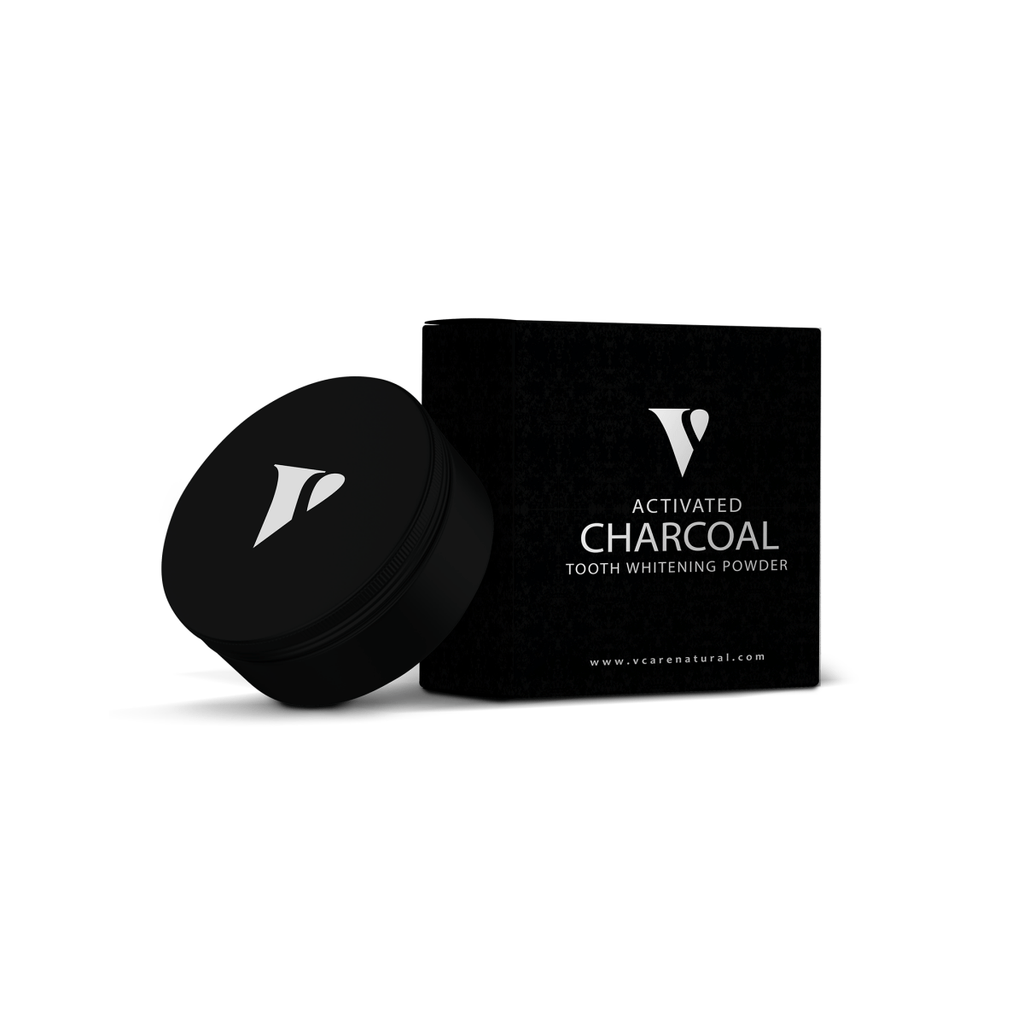 VCARE Natural Activated Charcoal Tooth Whitening - VCARE NATURAL