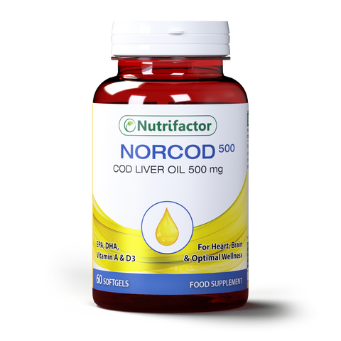 Norcod 500mg Softgels 60s