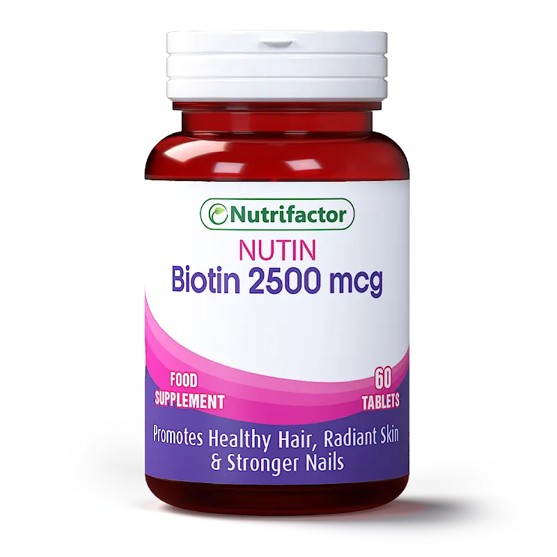 Nutin Biotin 2500mcg 60s
