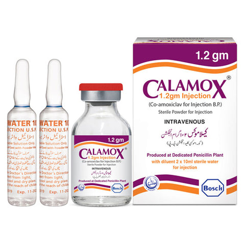 Calamox 1.2g  I.V  Injection