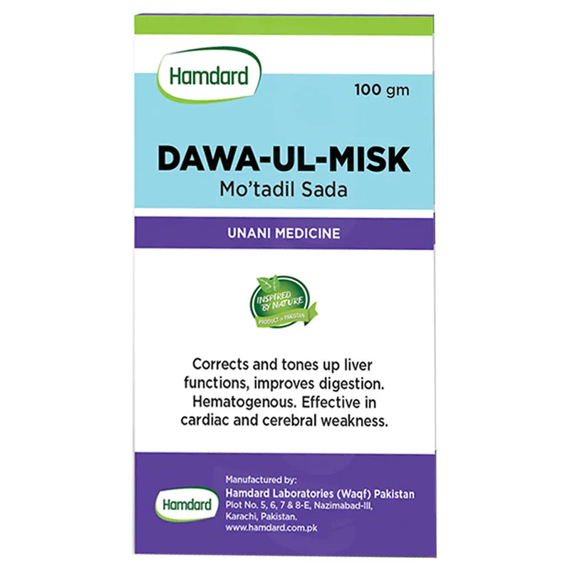 Dawa-ul-Misk Motadil Sada | Hamdard
