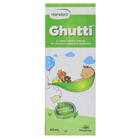 Hamdard Ghutti 60ml liquid