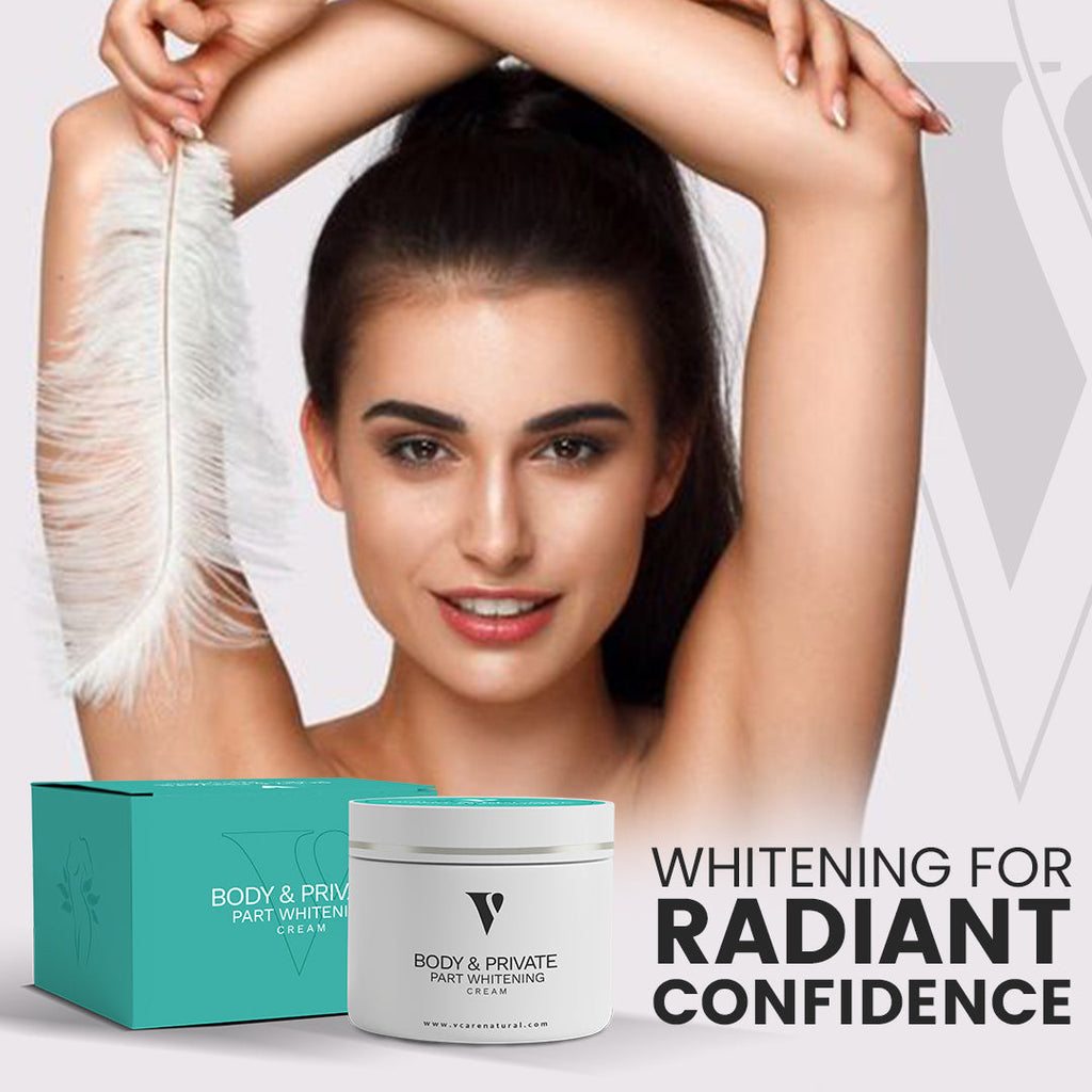 VCARE Natural Private Body Part Whitening Cream AlShifa