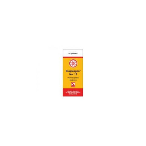 Alshifa Schwabe Bioplasgen No. 12 | Alshifa.com.pk