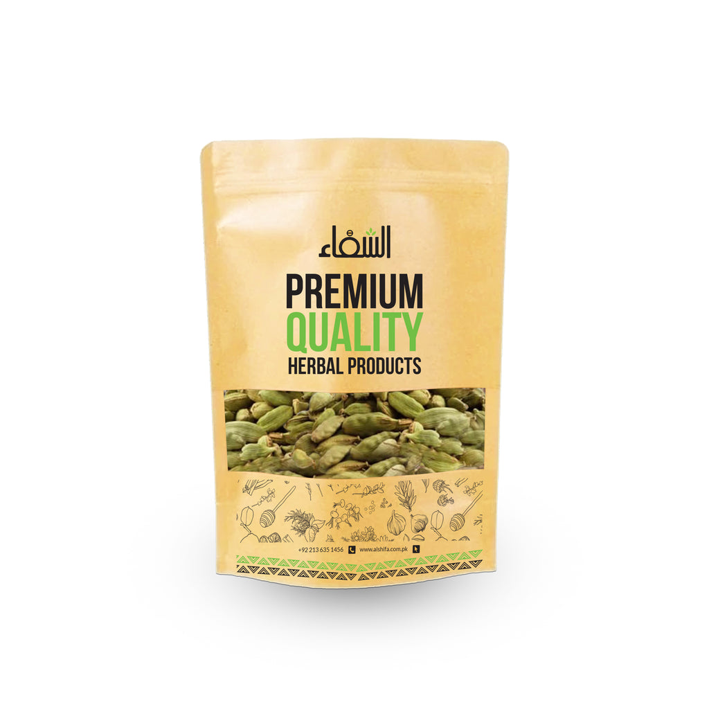Alshifa Green Organic Cardamom | Elaichi ~ Premium Quality | Alshifa.com.pk
