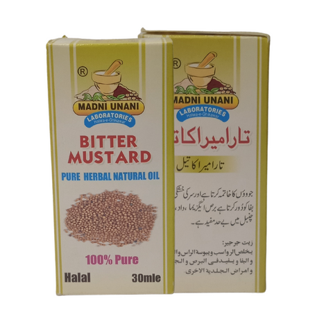 Alshifa Madni Roghan Taramira (Bitter Mustard) 30 ML | Alshifa.com.pk