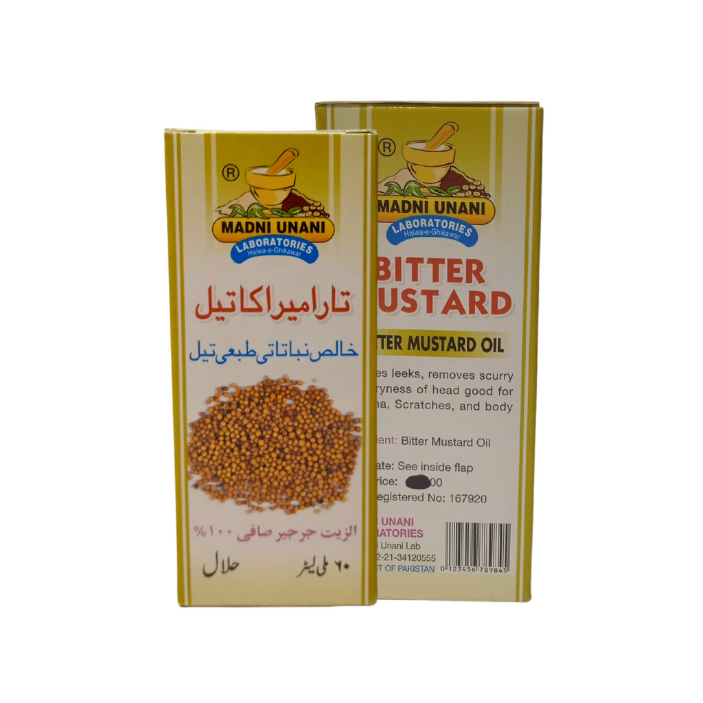 Alshifa Madni Roghan Taramira (Bitter Mustard) 60 ML | Alshifa.com.pk